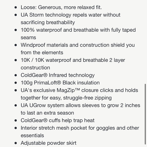 Under Armour YXL, Coldgear, Infrared, Powerline, Winter Jacket. Mint Green. - Picture 11 of 14